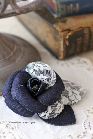 カメリア　ブローチ　コサージュ　レッスン　関西　兵庫　神戸