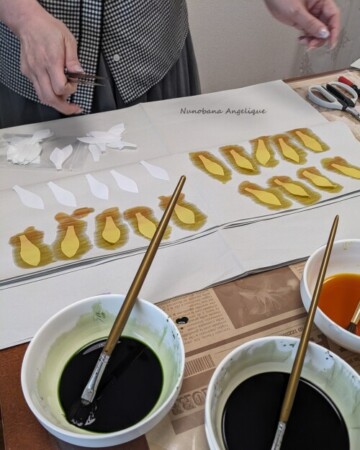 布花 向日葵 レッスン 関西 兵庫 神戸 フラワーアンジェリク