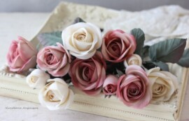 布花　薔薇　レッスン　関西　神戸　兵庫　フラワーアンジェリク