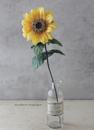 布花 向日葵 レッスン 関西 兵庫 神戸 フラワーアンジェリク