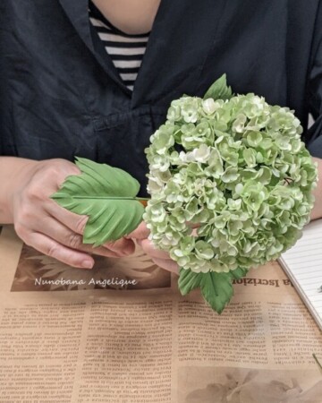 布花 ビバーナム レッスン 関西 近畿 兵庫 神戸 フラワーアンジェリク