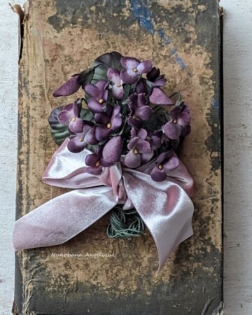 布花　すみれ　コサージュ　関西　兵庫県　神戸　体験レッスン