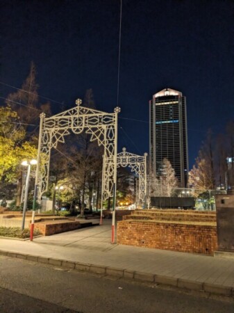 阪神淡路大震災　神戸の夜景　ルミナリエ