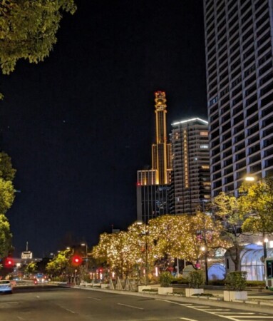 阪神淡路大震災　神戸の夜景　ルミナリエ