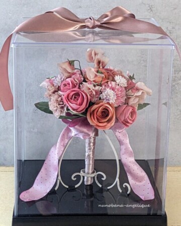 布花　レッスン　ブーケ　関西　神戸　兵庫　フラワーアンジェリク