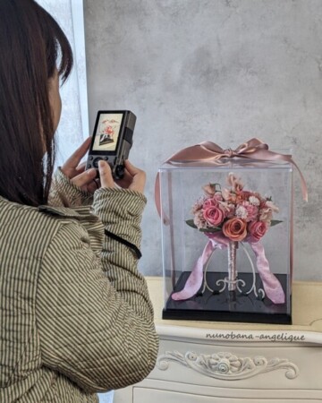 布花　レッスン　ブーケ　関西　神戸　兵庫　フラワーアンジェリク